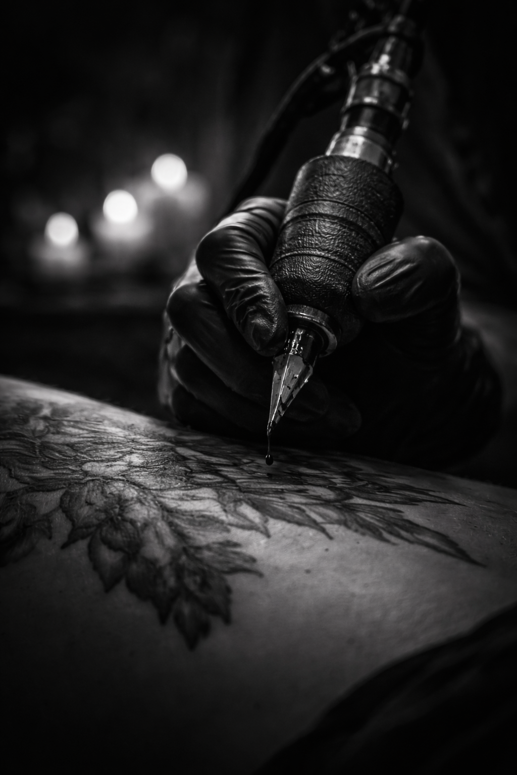 Friseur bei der Arbeit